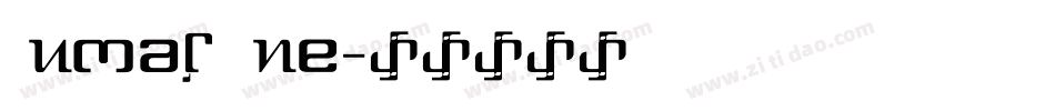 Kumar One字体转换